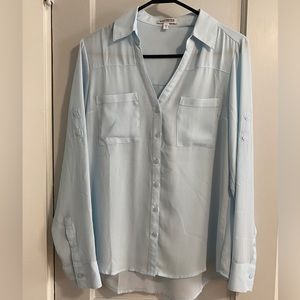 Light blue Express Portofino shirt